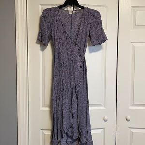 Gap Polka Dot light summer wrap dress.